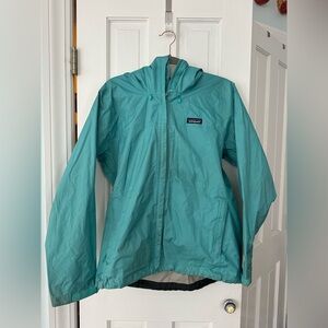 Patagonia Teal Hooded Jacket